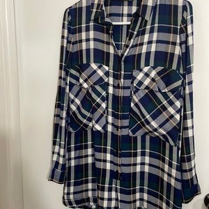 Zara Checkered Romper, Size S